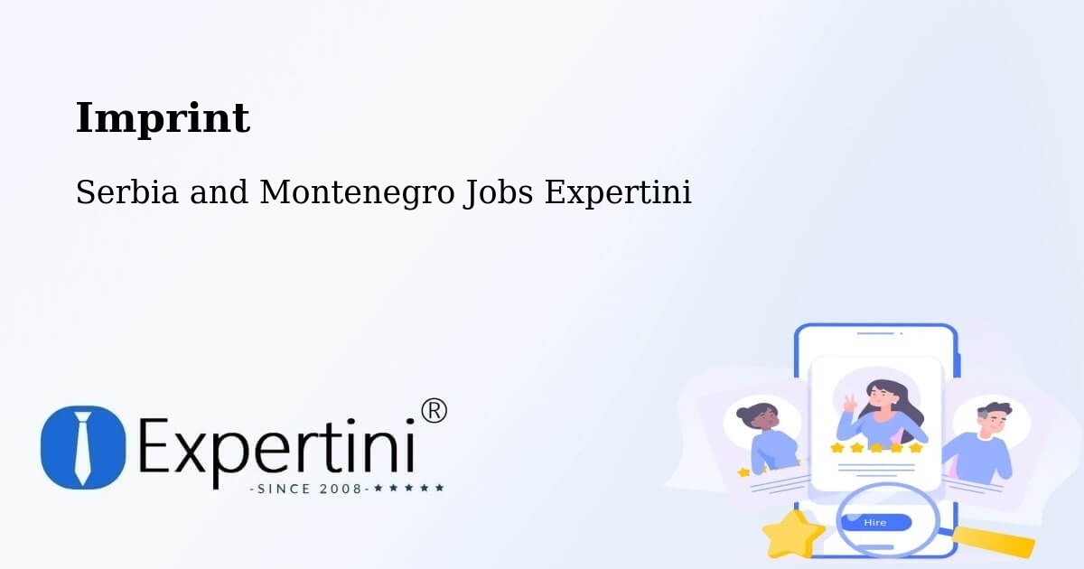 Imprint – Elmvale - Serbia and Montenegro Jobs Expertini