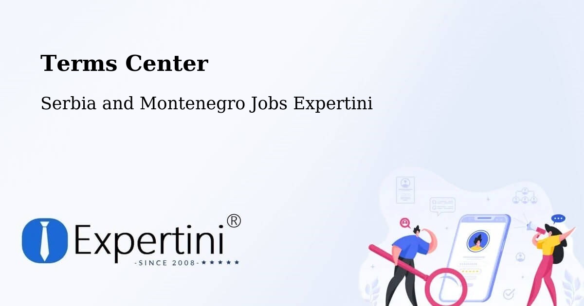 Terms of Service – Elmvale - Serbia and Montenegro Jobs Expertini